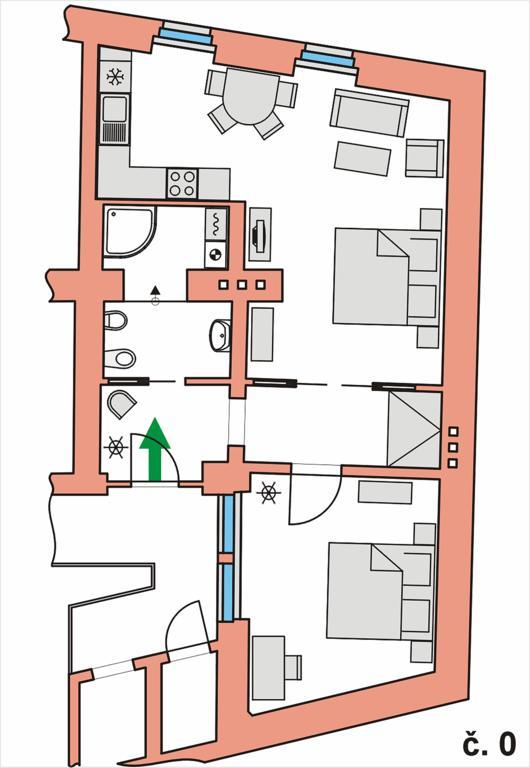 Apartment No 0A Anenska 13 - Stare Mesto Prag Exteriör bild